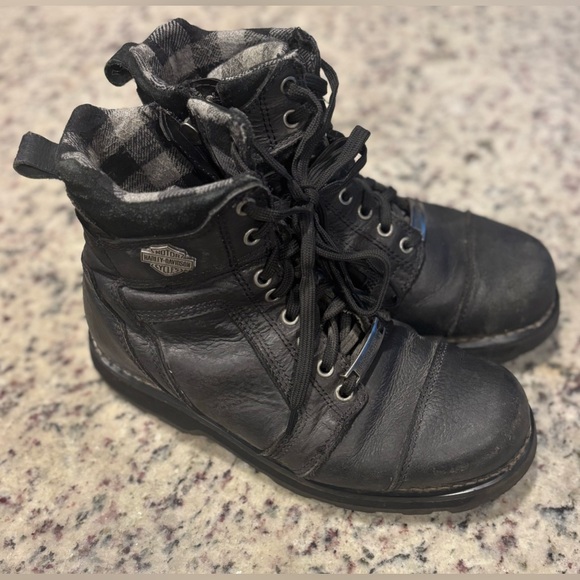 Harley Davidson Men’s Carter boots size 8 1/2 - Picture 1 of 8
